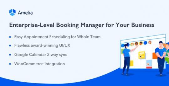 Amelia 9.7.0 – Enterprise-Level Appointment Booking WordPress Plugi