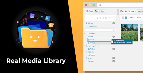 Real Media Library 4.22.82 – Media Library Folder & File Manager for Media Management in WordPress