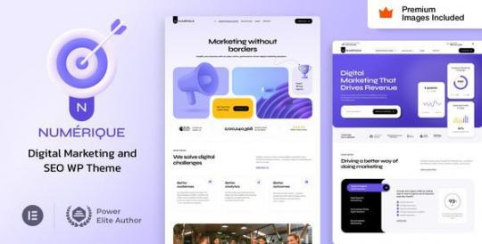 Numérique 26 – SEO Digital Marketing WordPress Theme