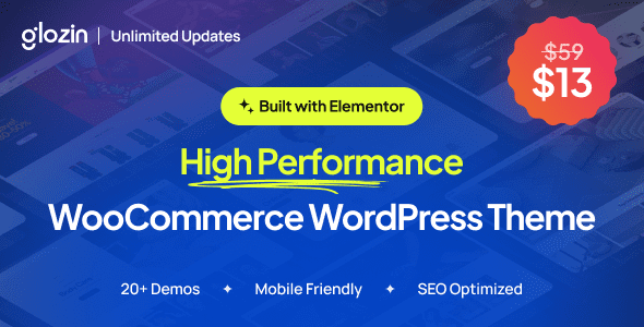 Glozin 2.0.0 – Multipurpose WooCommerce WordPress Theme