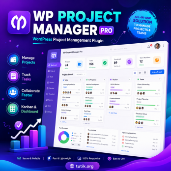 WP Project Manager Pro 4.0.1 – WordPress Project Management Plugin