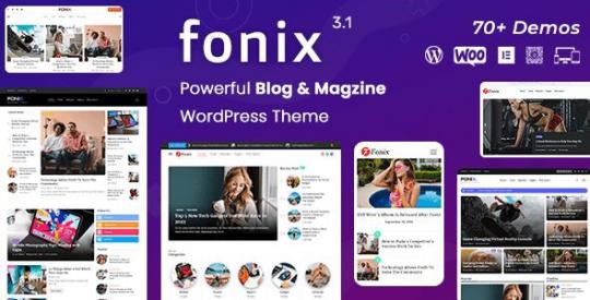 Fonix 3.5 – Newspaper & Magazine WordPress Theme