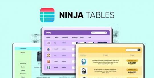 Ninja Tables Pro 5.2.10 – WordPress DataTables Plugin