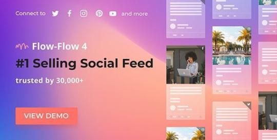 Flow 5.0.3 – Social Stream for WordPress