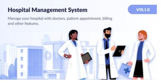 InfyHMS v15.1.0 – HMS – Smart Hospital Management & Appointment Scheduling System Script