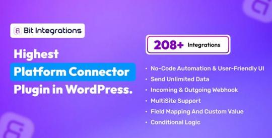Bit Integrations Pro 2.7.9 – Automation Plugin for WordPress