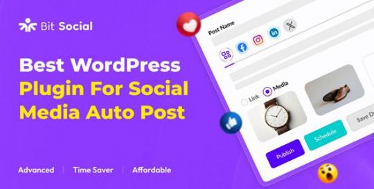 Bit Social Pro 1.16.0 – Social Media Scheduler and Auto Poster Plugin