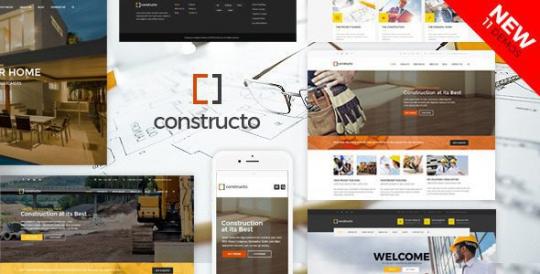 Constructo 5.0.7 – Construction WordPress Theme